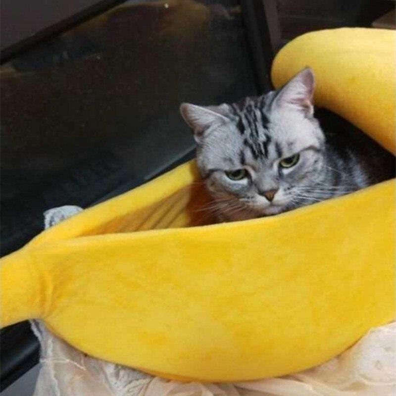 Cat or Small Dog Banana Bed Yellow Pink Green -FREE SHIPPING-