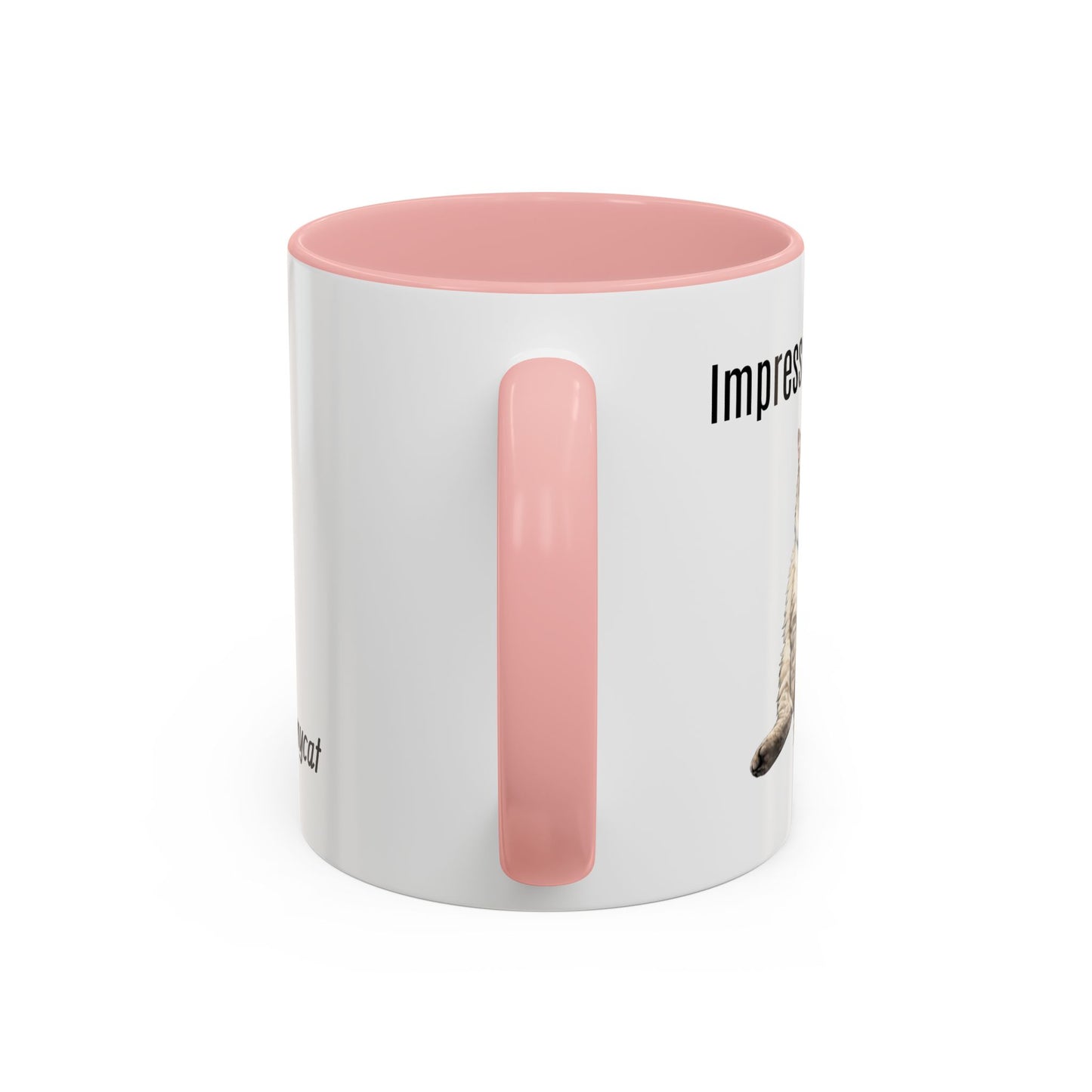 Cat Lover Accent Coffee Mug (11/15oz) — Personalized @chadmycat Design