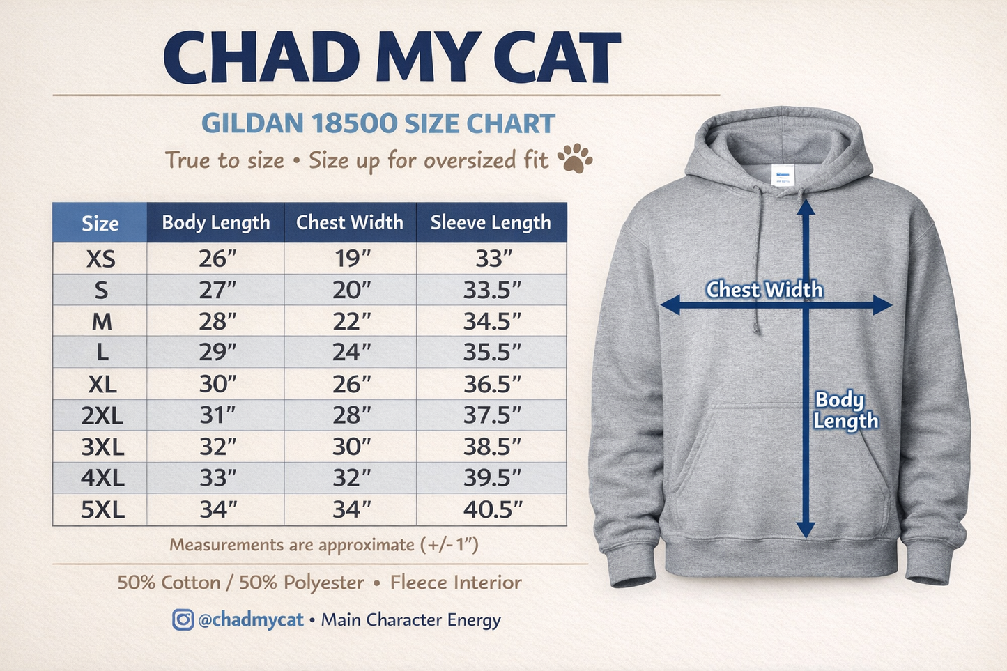"I can't, my cat needs me" Unisex Heavy Blend™ Hooded Sweatshirt