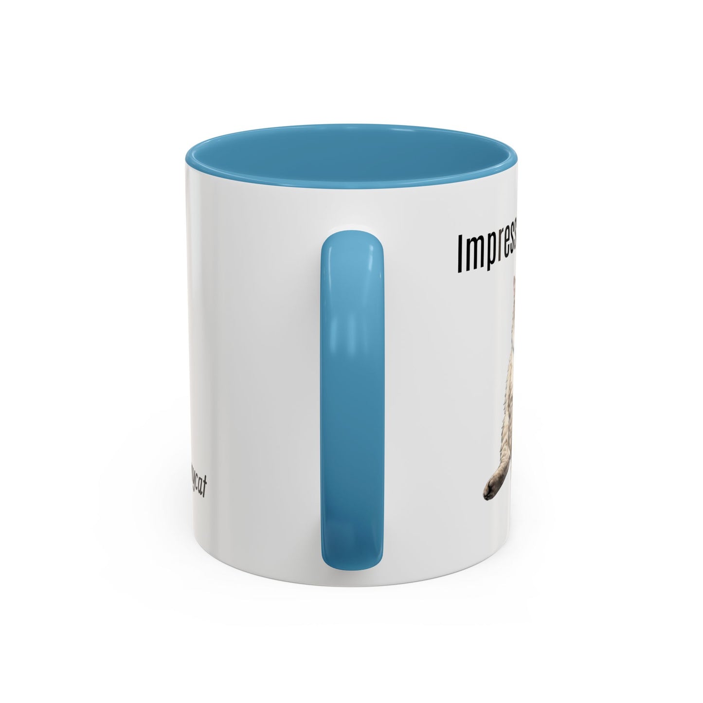Cat Lover Accent Coffee Mug (11/15oz) — Personalized @chadmycat Design