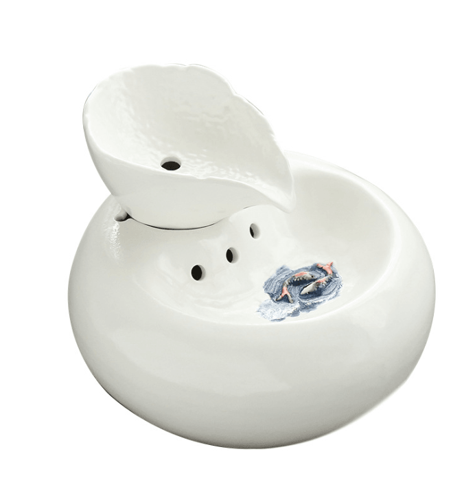 Purrfectflow Automatic Cat Water Fountain White Pink -FREE SHIPPING-