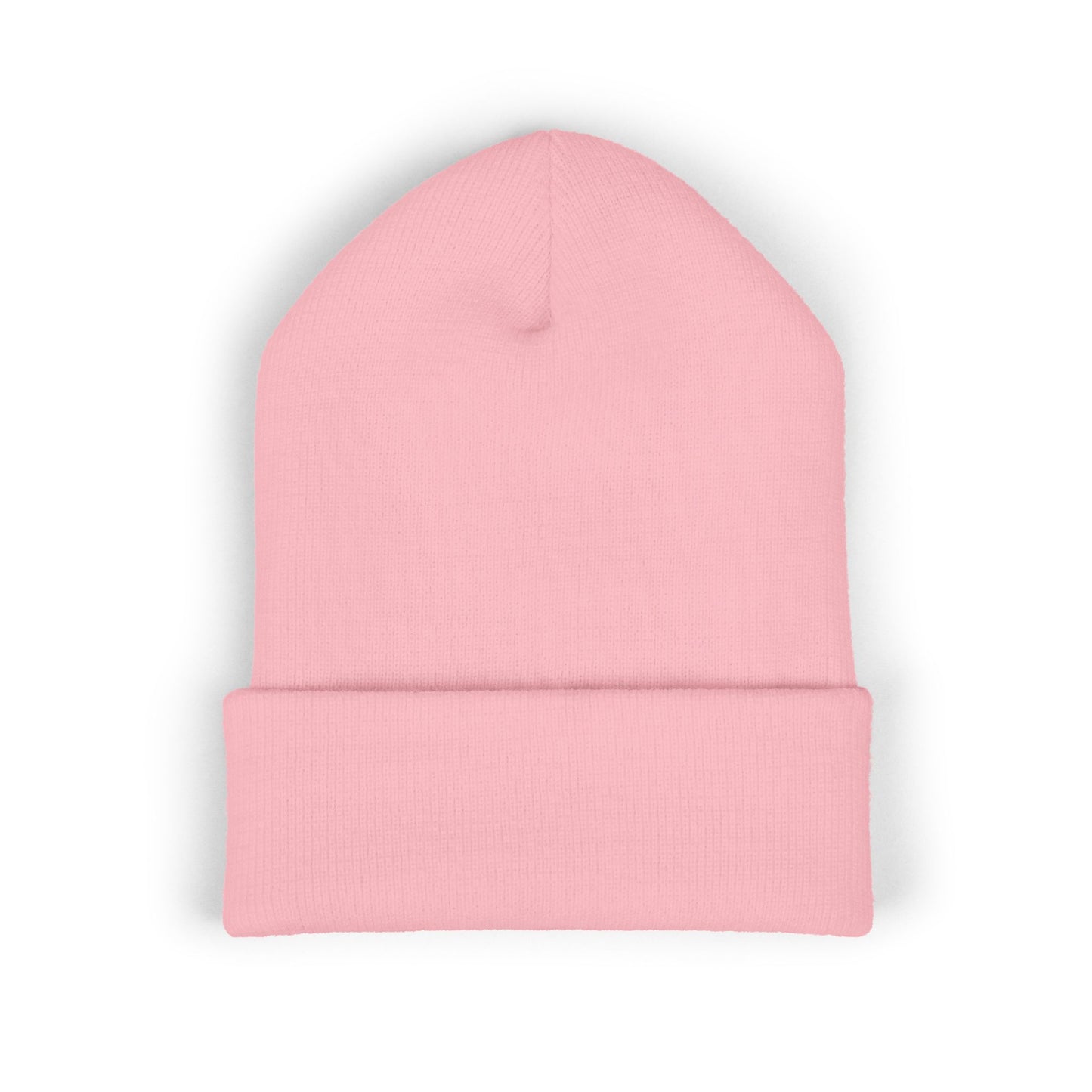 "Cat Girl" Embroidered Cuffed Beanie