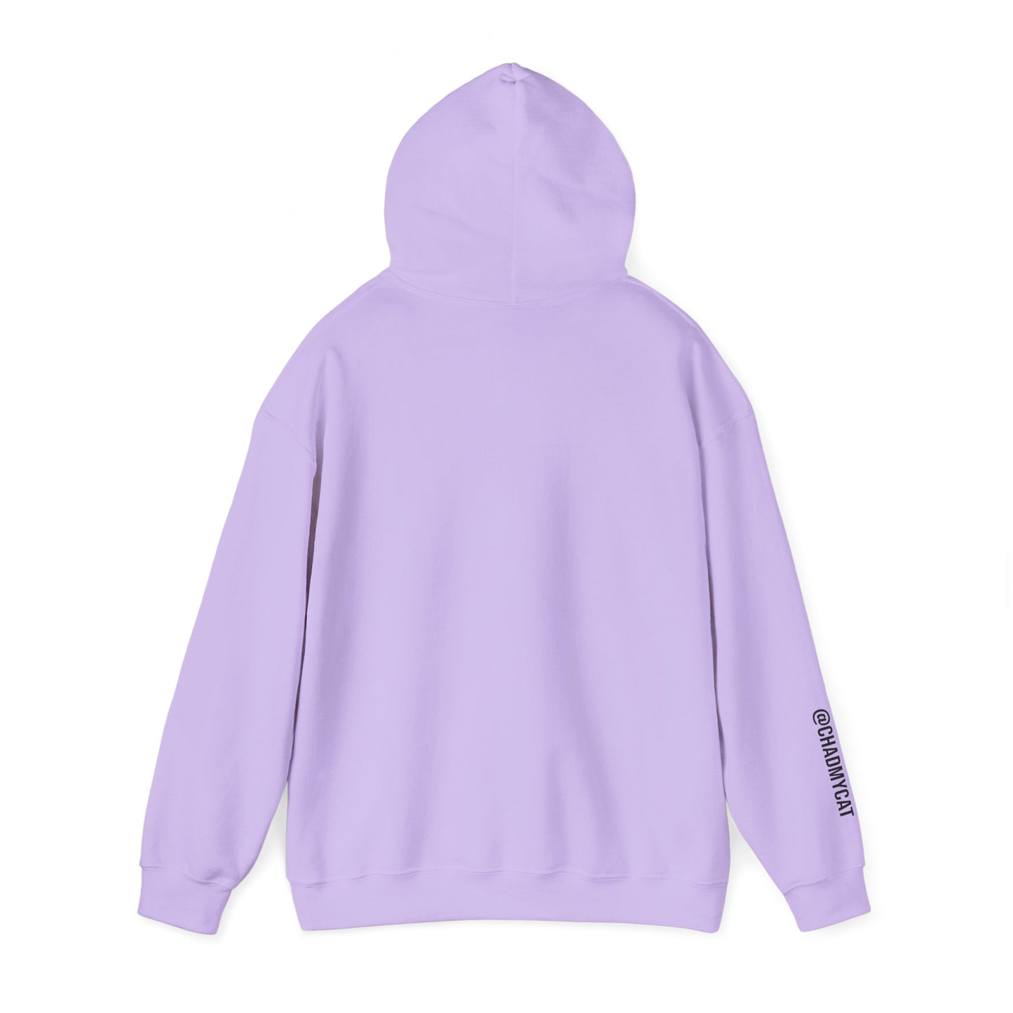 "I can't, my cat needs me" Unisex Heavy Blend™ Hooded Sweatshirt