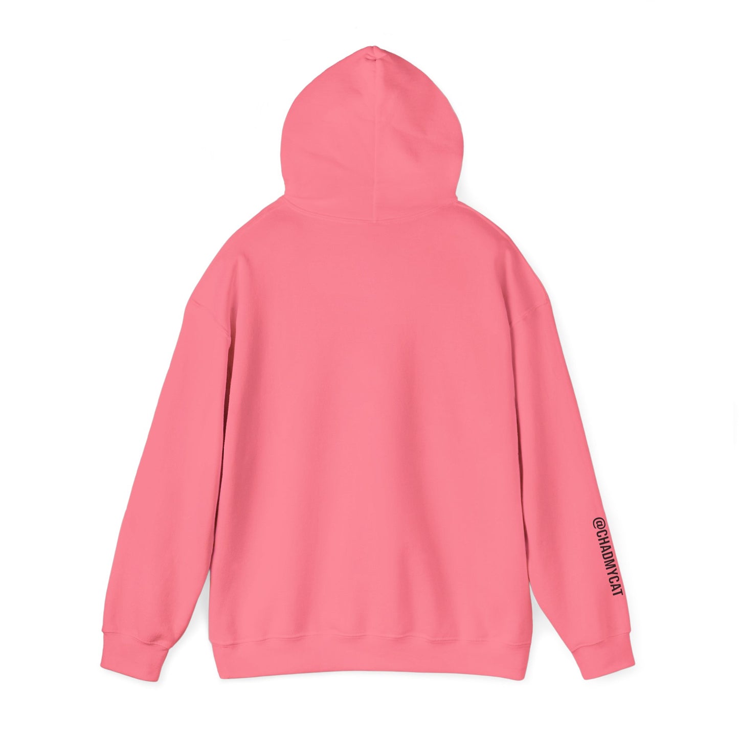 "I can't, my cat needs me" Unisex Heavy Blend™ Hooded Sweatshirt