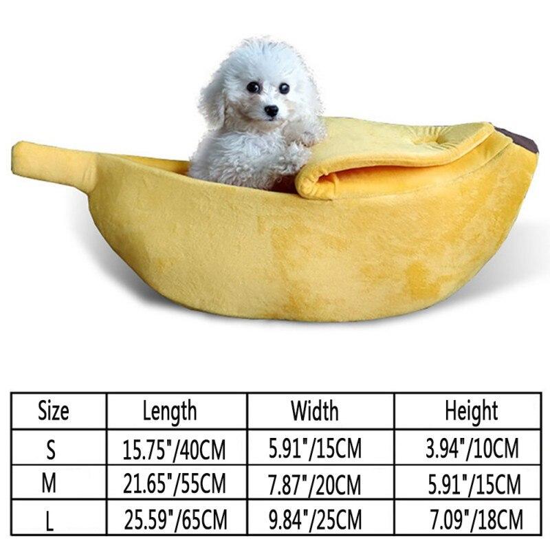 Cat or Small Dog Banana Bed Yellow Pink Green -FREE SHIPPING-