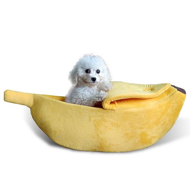 Cat or Small Dog Banana Bed Yellow Pink Green -FREE SHIPPING-