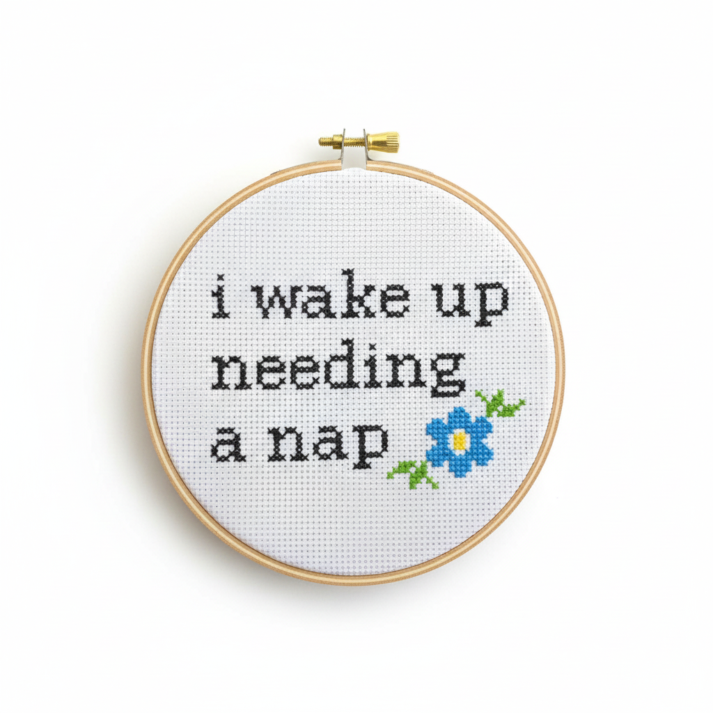 Wake Up Needing a Nap clean background