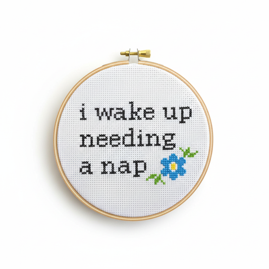 Wake Up Needing a Nap clean background