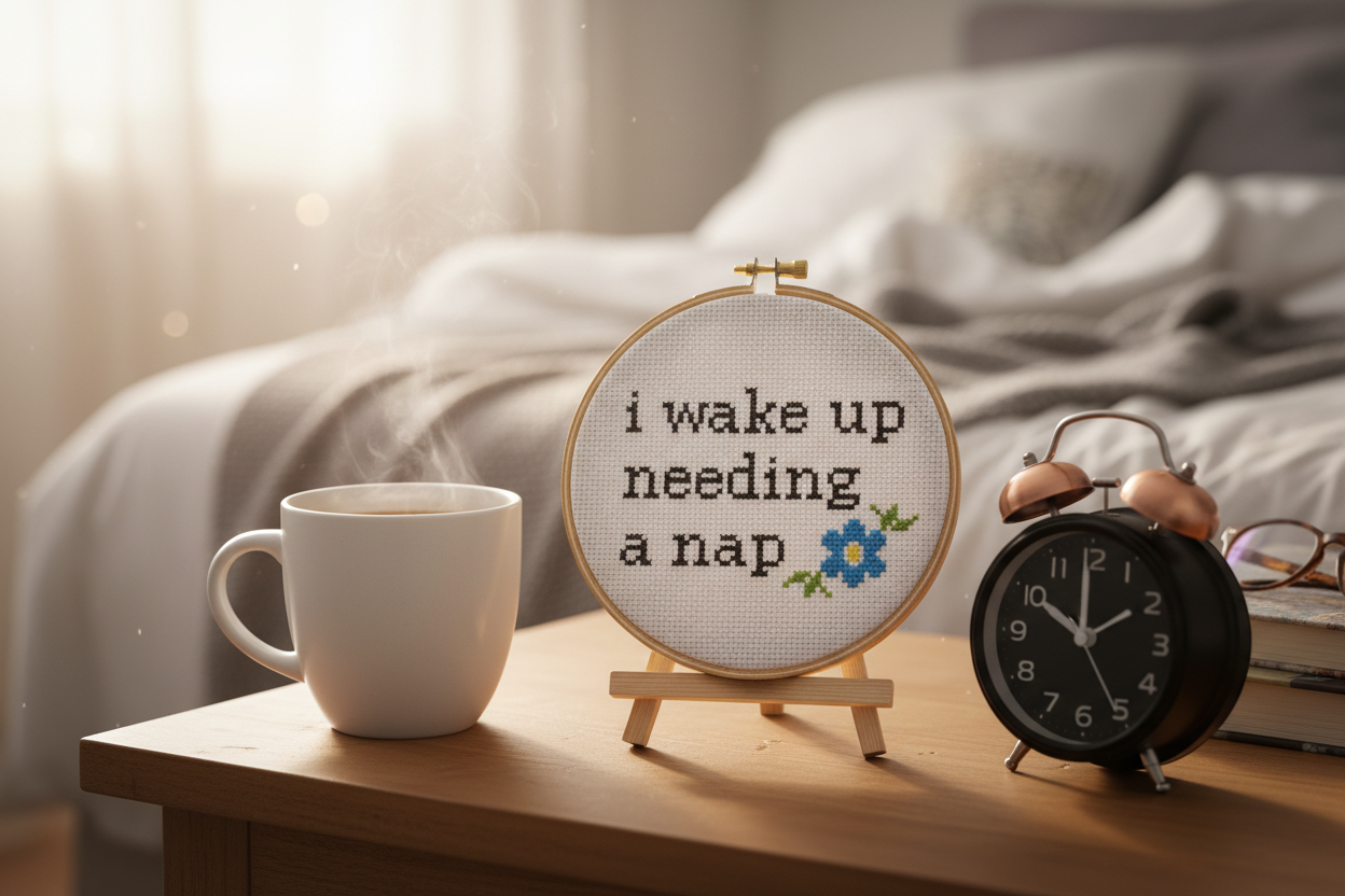 Wake Up Needing a Nap lifestyle